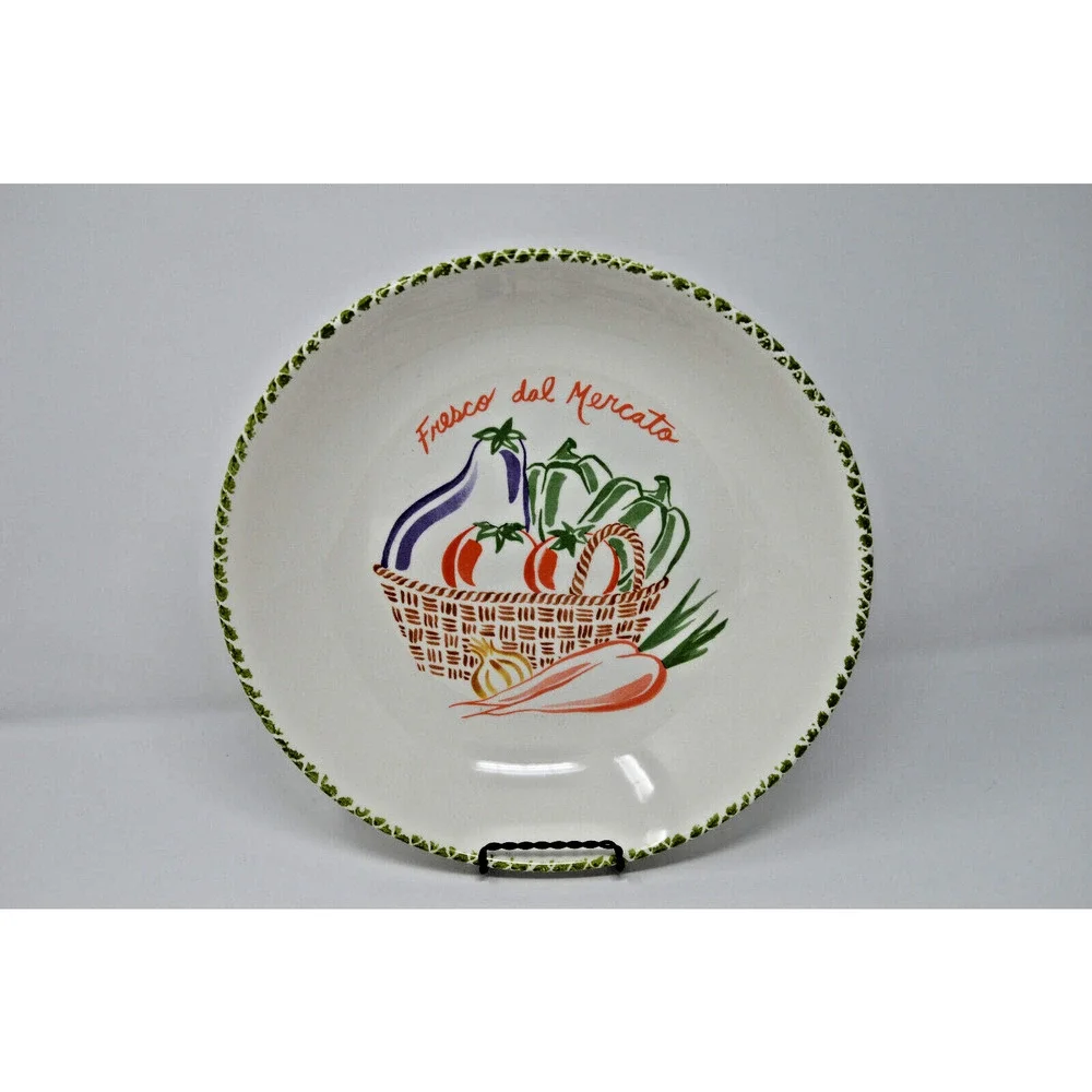 Roma Inc Italy (5) Pc FRESCO DEL MERCATA Pasta/ Salad Set - Picture 4 of 6